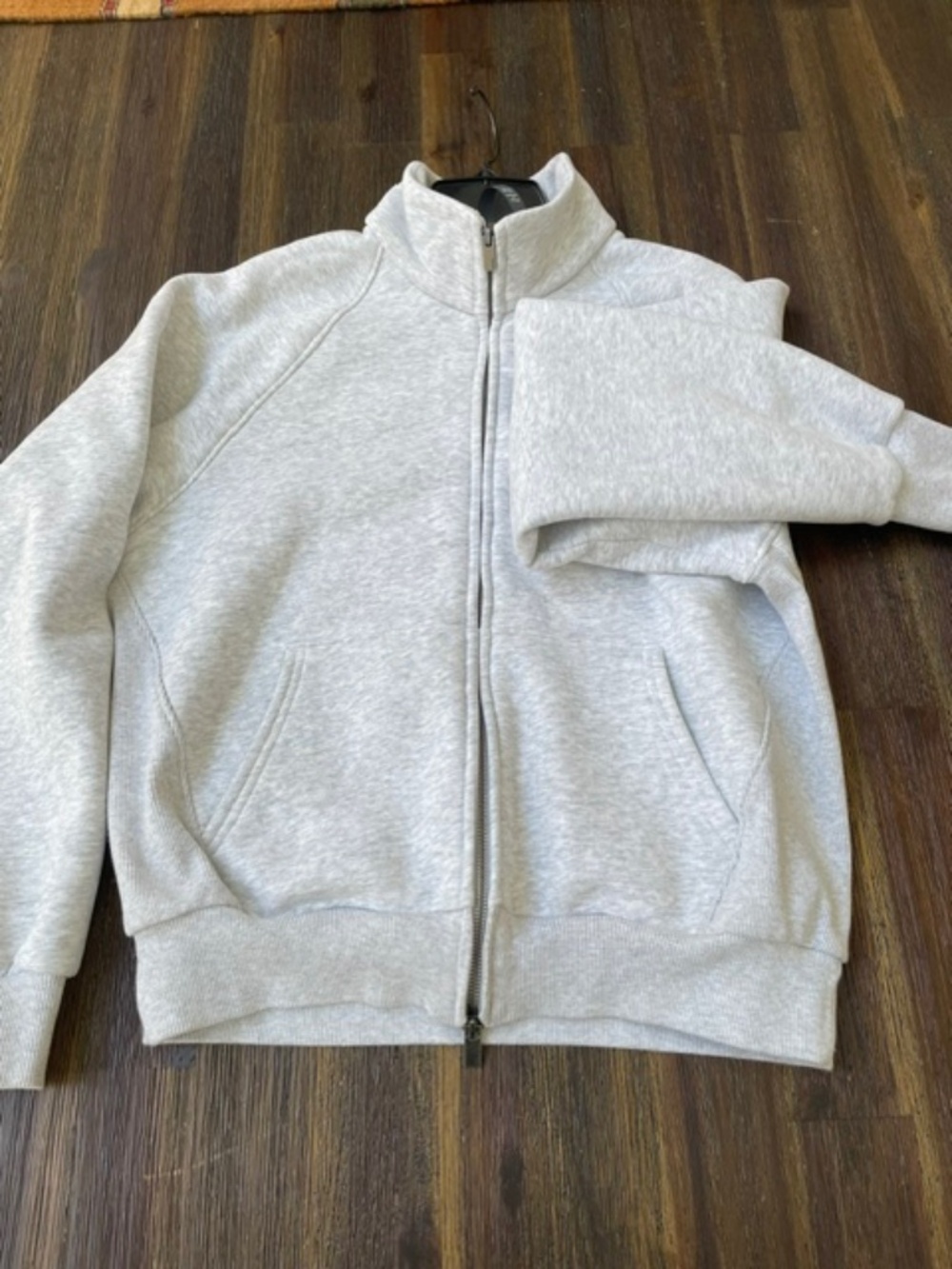 Vuori Restore Double Zip Up Womens Sweatshirt Sz S